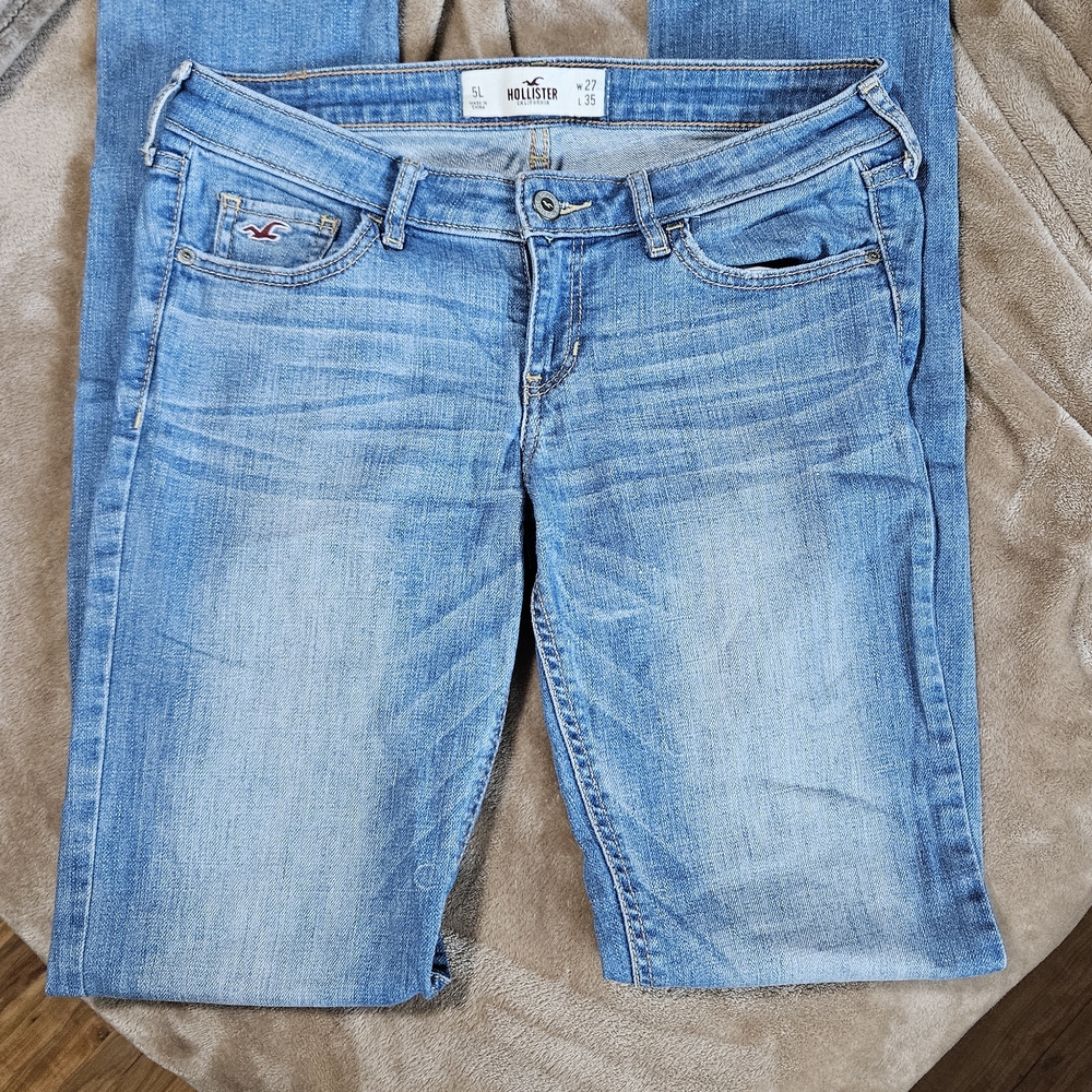 Hollister Skinny Straight Leg Stretch Jeans